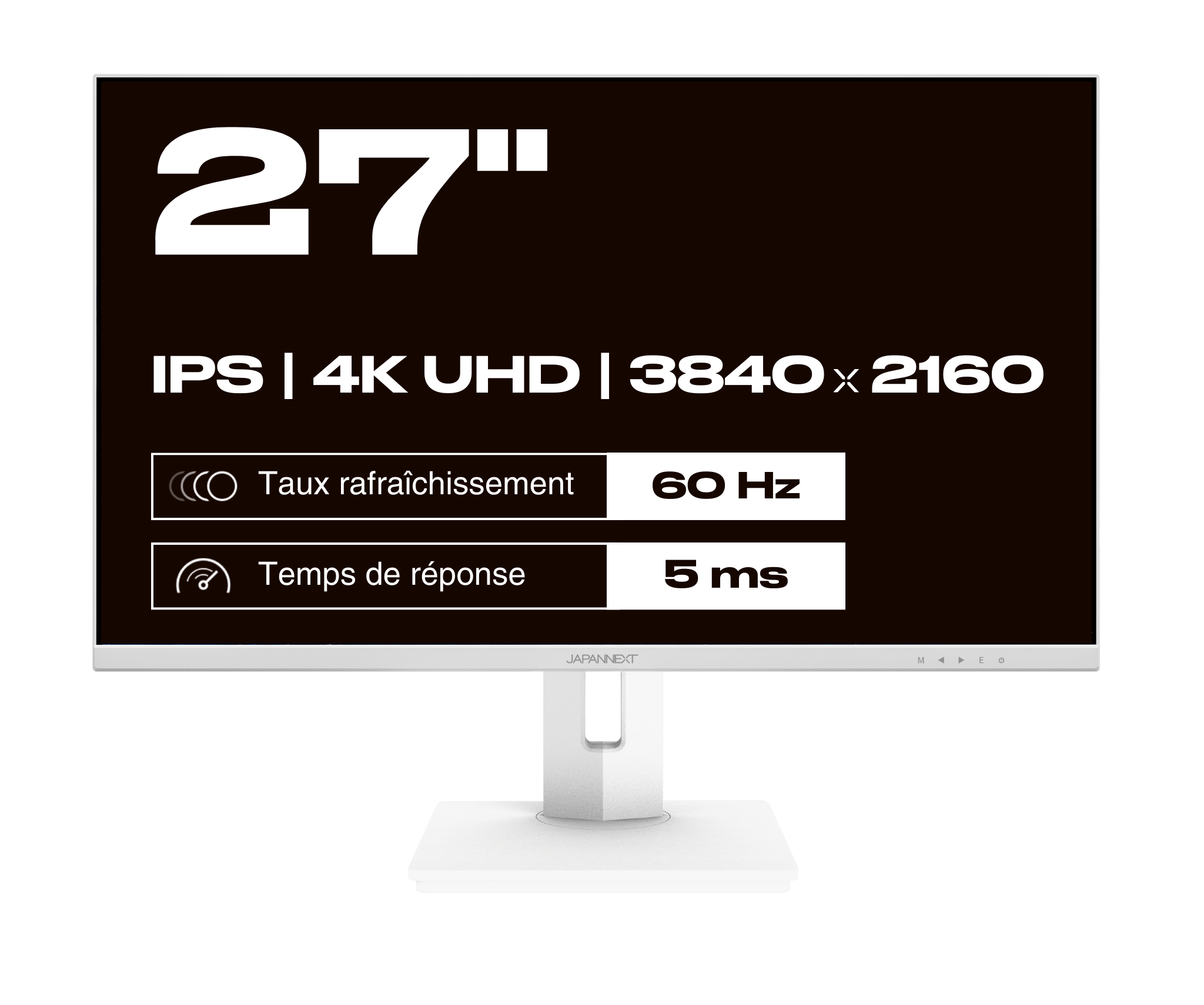 Monitor de PC para oficina | 27&quot; | 4K UHD | USB-C (+ carga de 65W)