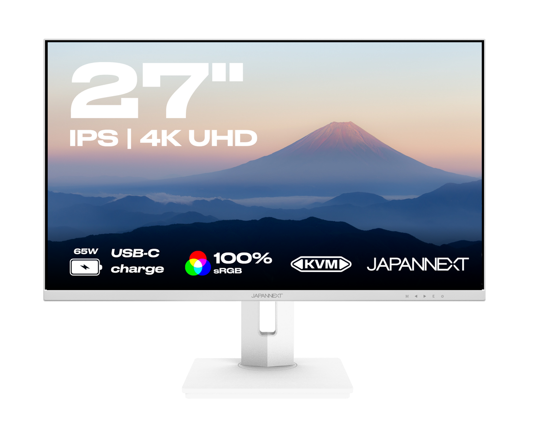 Monitor de PC para oficina | 27" | 4K UHD | USB-C (+ carga de 65W)