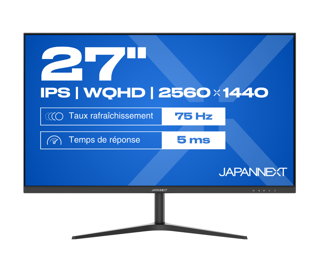 Monitor de PC para oficina | 27" | WQHD | USB-C (+ carga de 65W)