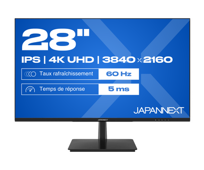 Monitor de PC para oficina | 28&quot; | 4K UHD | 60Hz