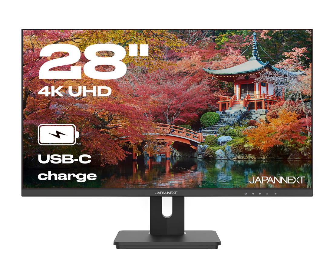 Monitor PC de oficina | 28&quot; | 4K UHD | USB-C (+ carga de 65W)