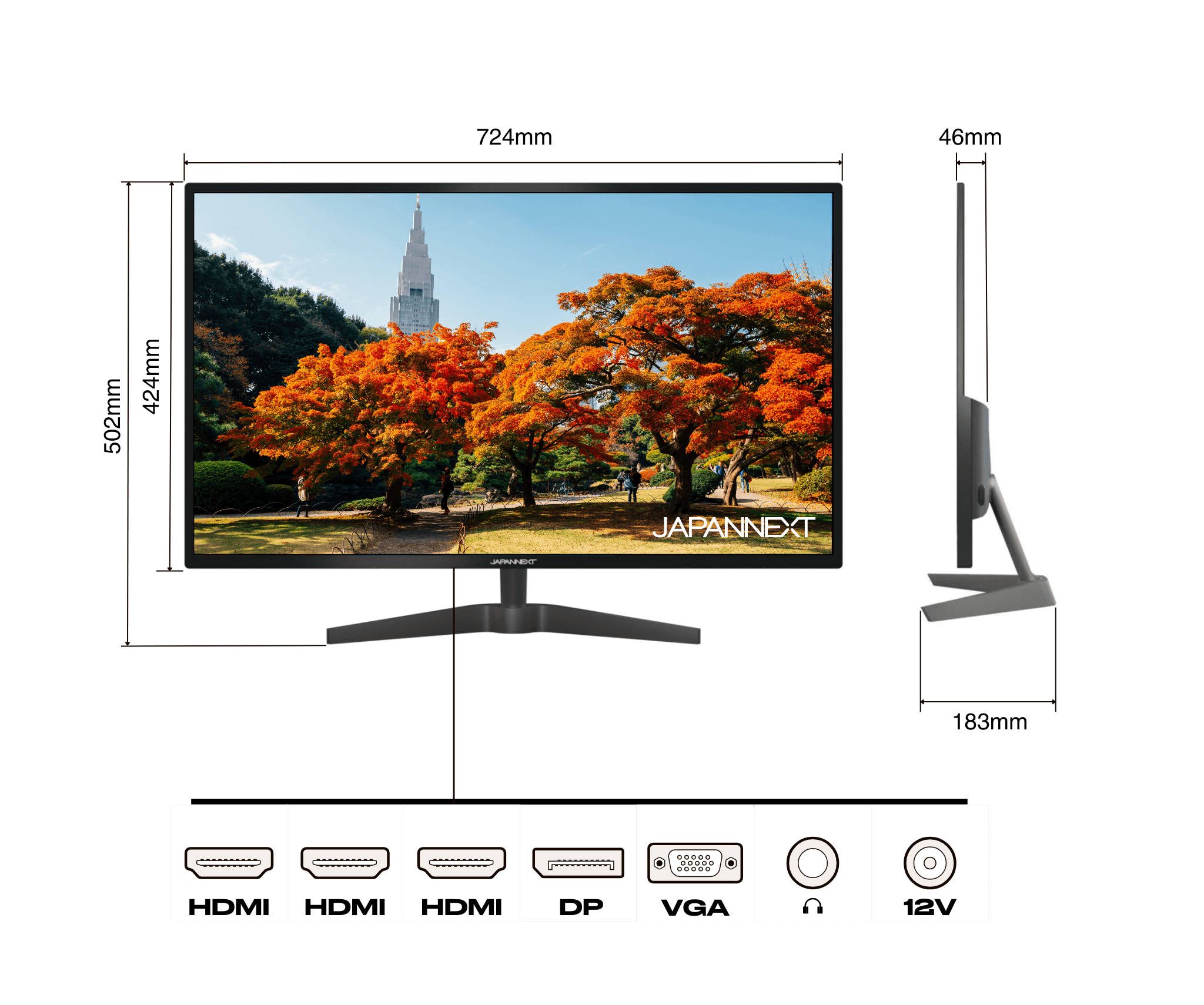 Monitor de PC para oficina | 32&quot; | WQHD | 60Hz