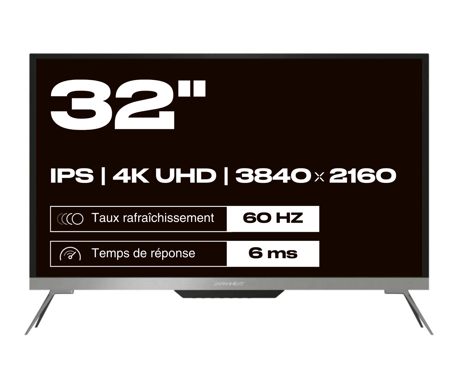 Monitor de PC para oficina | 32&quot; | 4K UHD | 60Hz