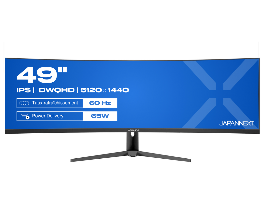 Monitor de PC curvo | 49&quot; | DWQHD | 60Hz | USB-C (carga de +65W)