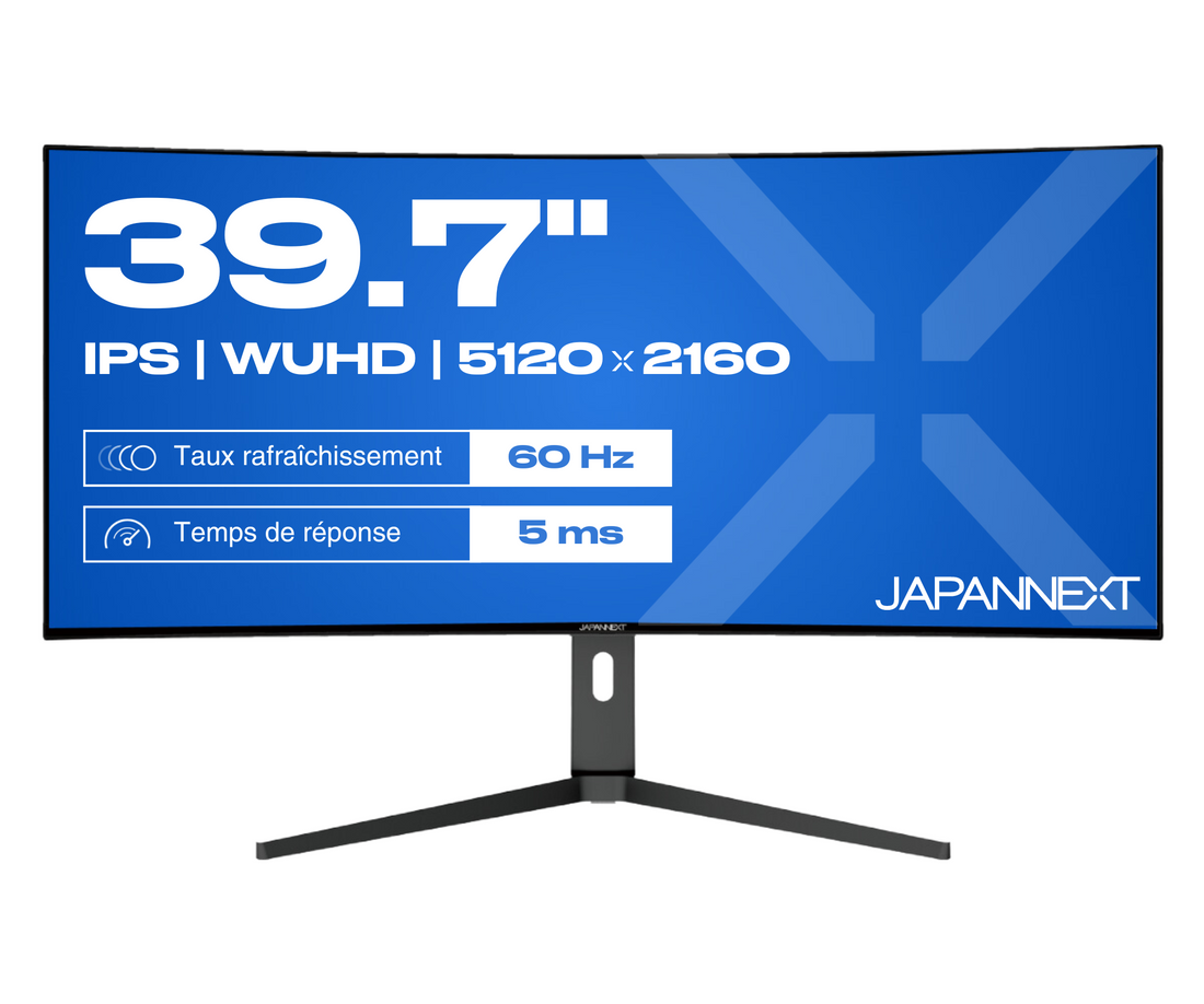 Monitor de PC curvo | 39,7" | WUHD | IPS | USB-C (+ carga de 65W)