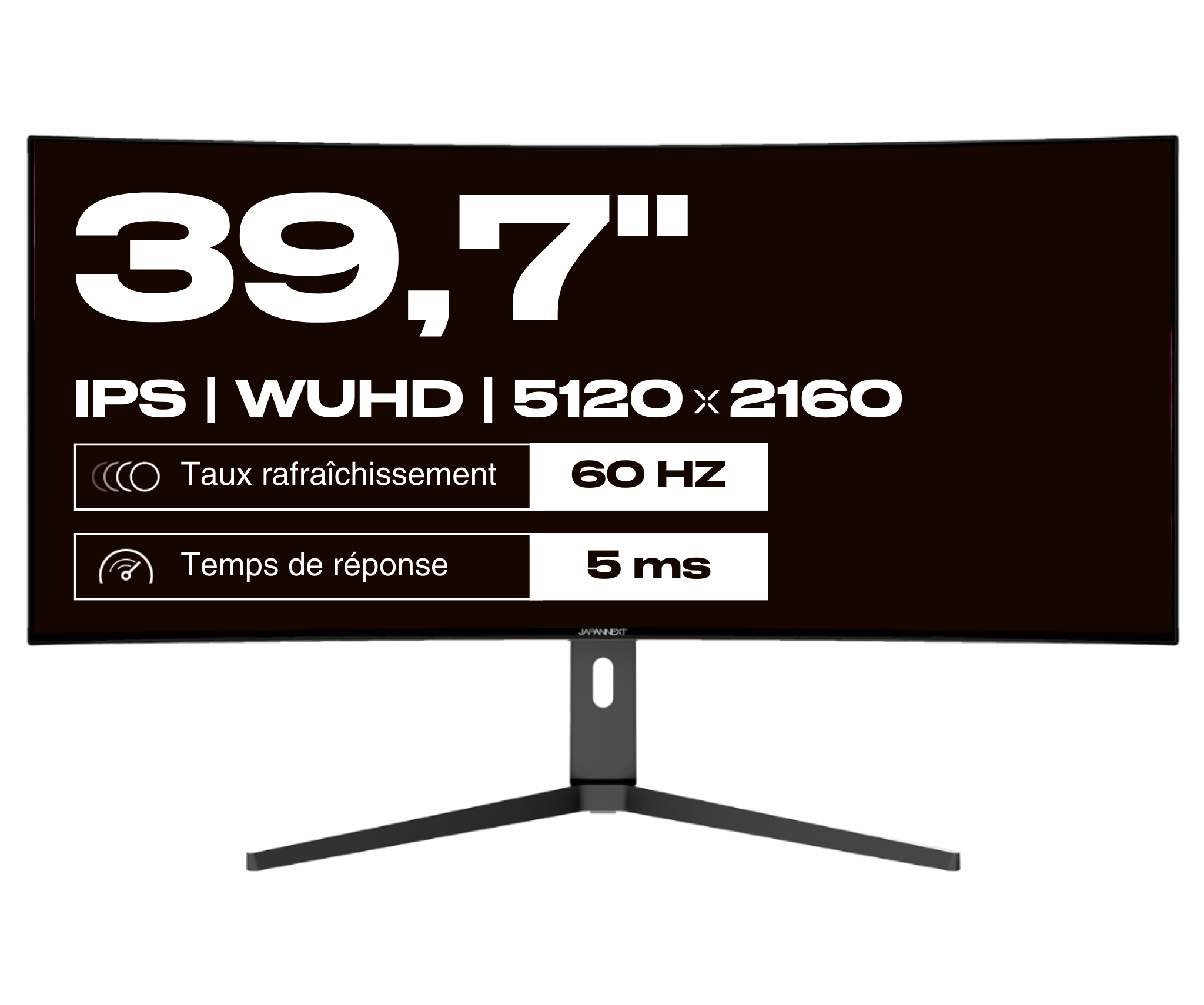 Monitor de PC curvo | 39,7&quot; | WUHD | IPS | USB-C (+ carga de 65W)