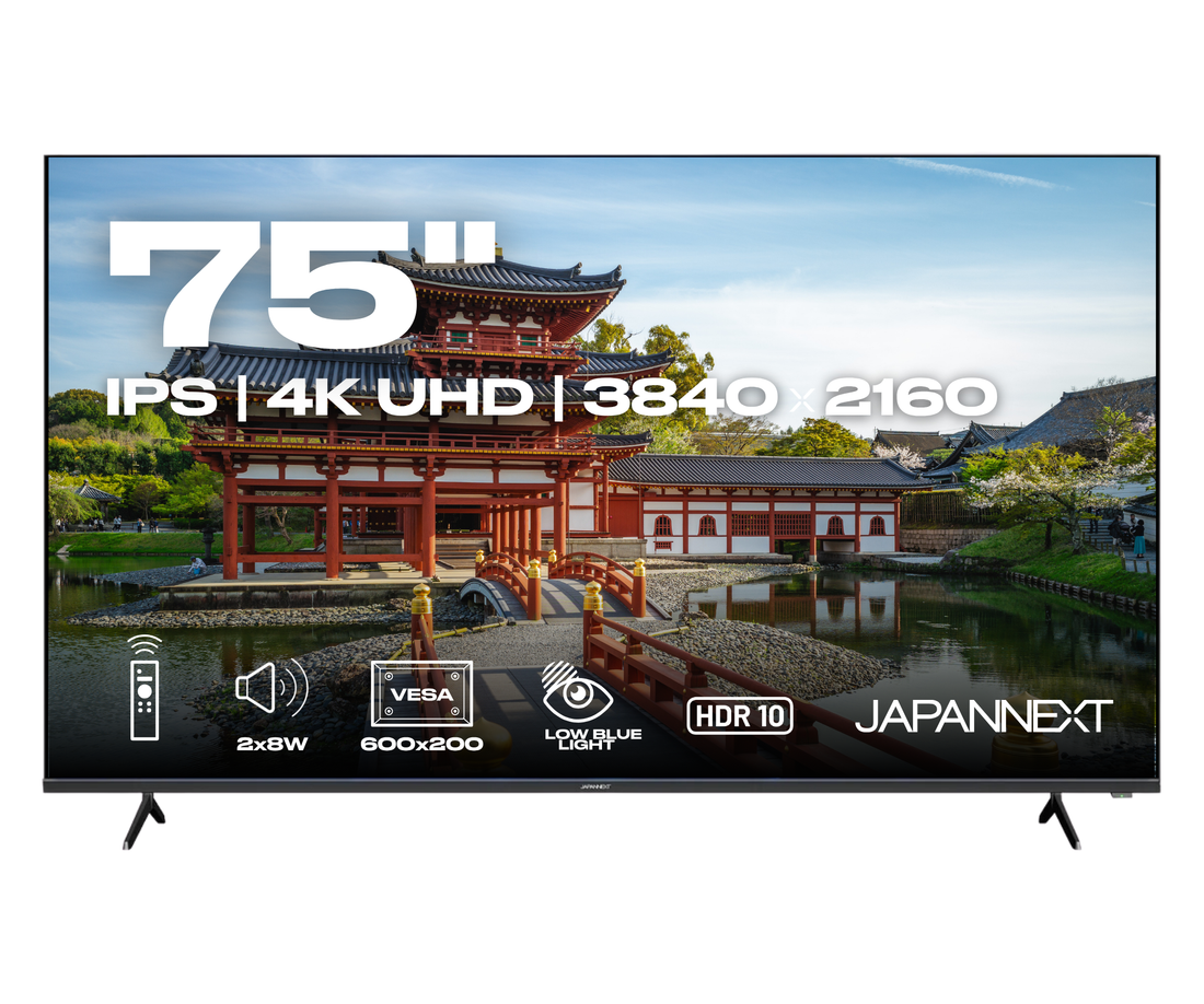 Monitor de gran formato | 75&quot; | IPS | 4K UHD