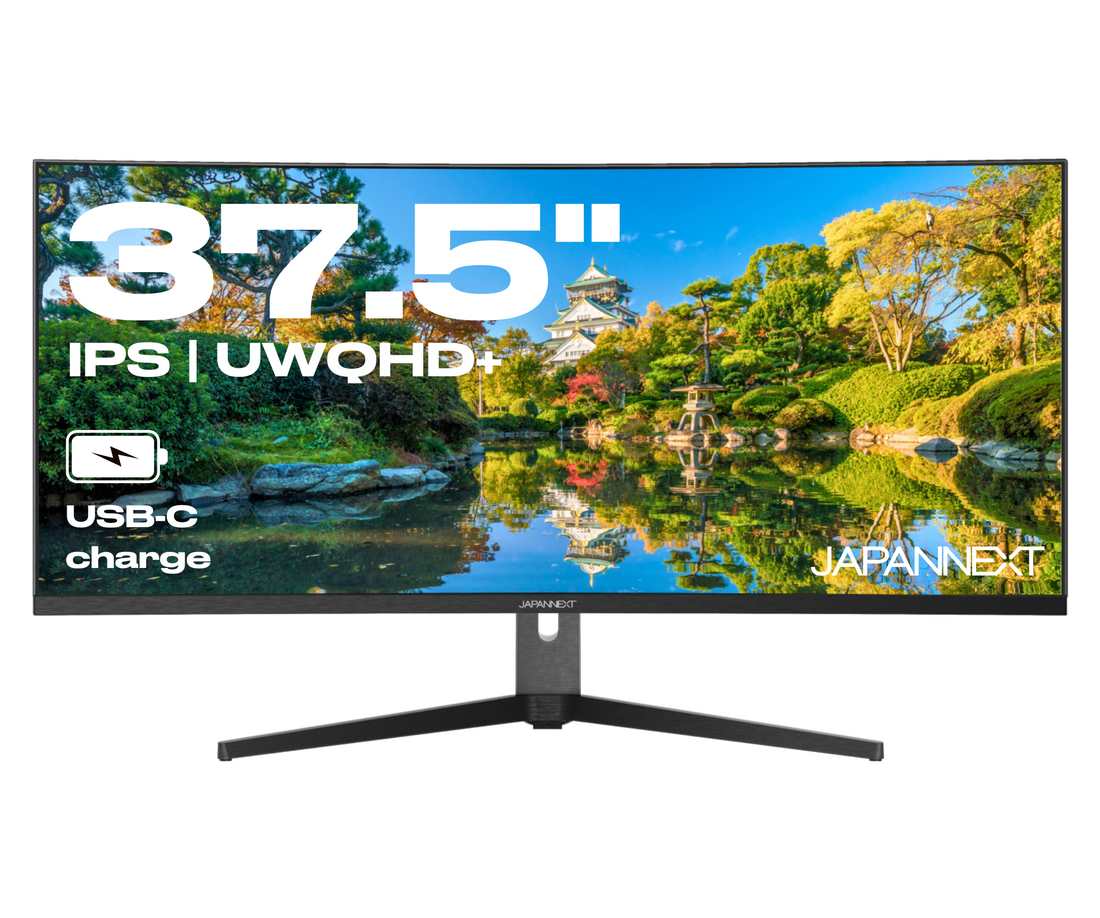 Monitor de PC curvo | 37,5&quot; | UWQHD+ | Panel IPS | USB-C (+ carga de 65W)