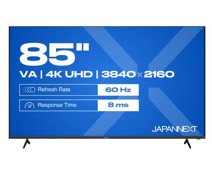 Monitor de gran formato | 85" | 4K UHD