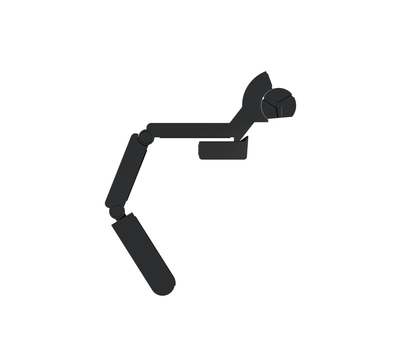 Lámpara de escritorio | retroiluminación LED | con mando a distancia