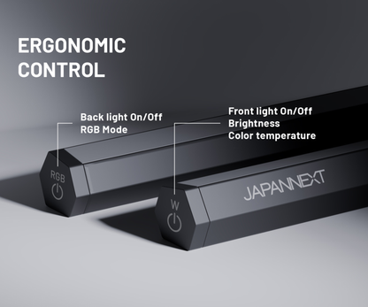 Lámpara de escritorio | retroiluminación LED | control integrado