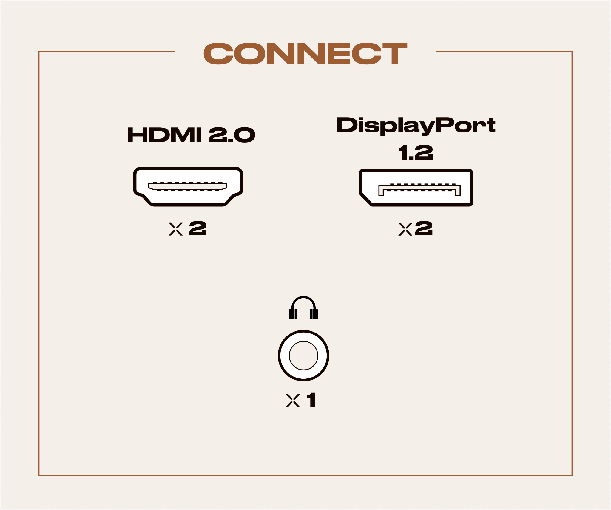 Monitor de PC para oficina | 28&quot; | 4K UHD | 60Hz