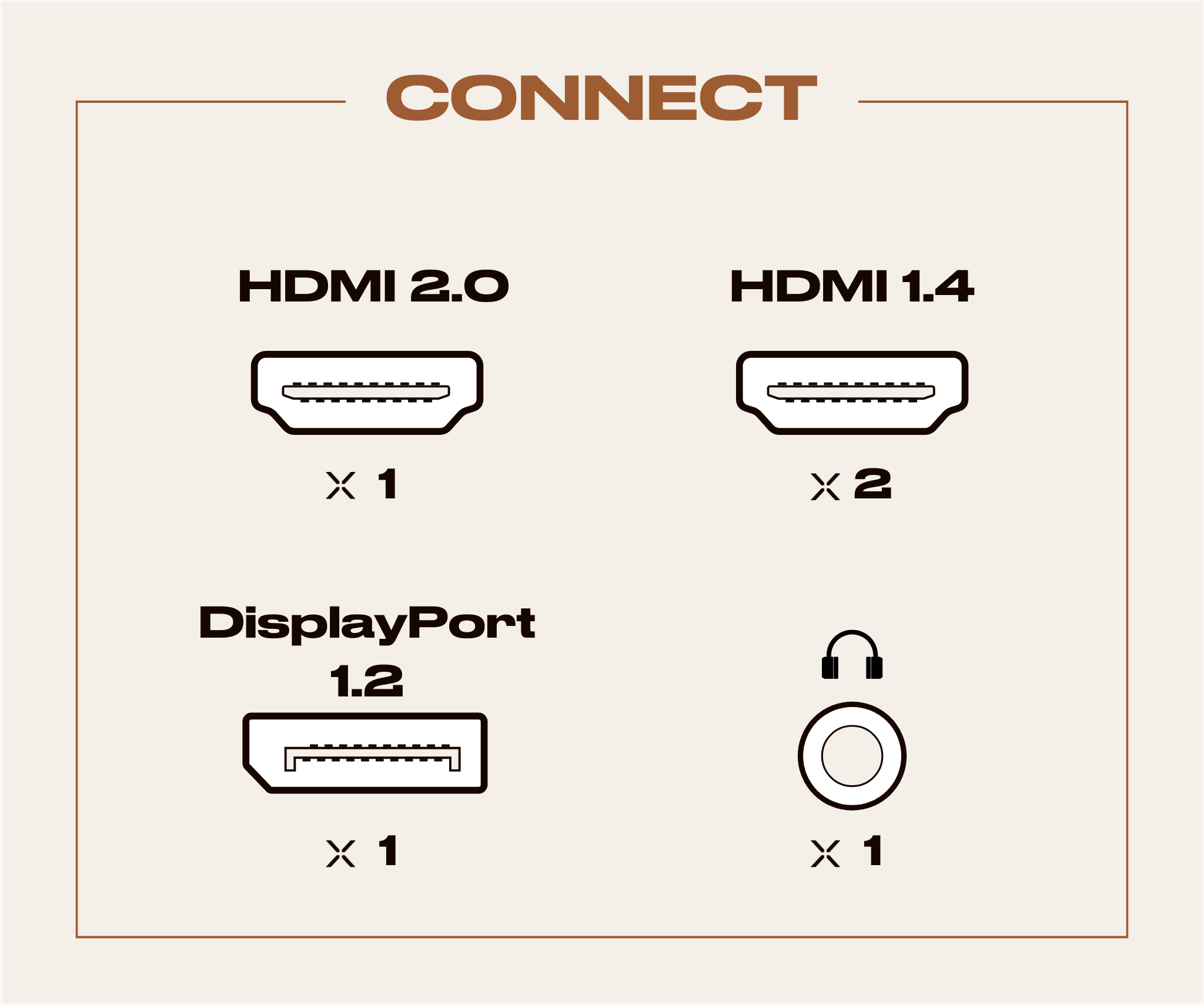 Monitor de PC para oficina | 31,5&quot; | 4K UHD | 60Hz