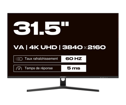 Monitor de PC para oficina | 31,5&quot; | 4K UHD | 60Hz