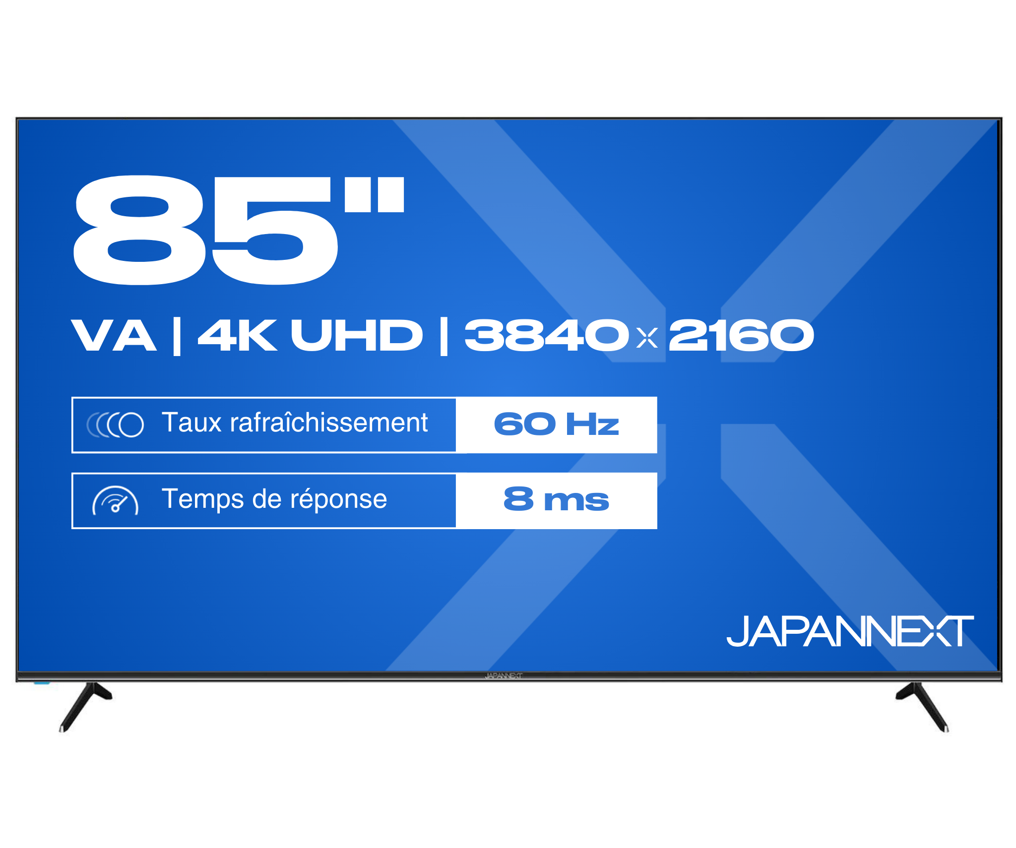 Monitor de gran formato | 85&quot; | 4K UHD | 60Hz