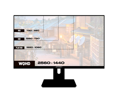 Monitor de PC para oficina | 27&quot; | WQHD | Blanco