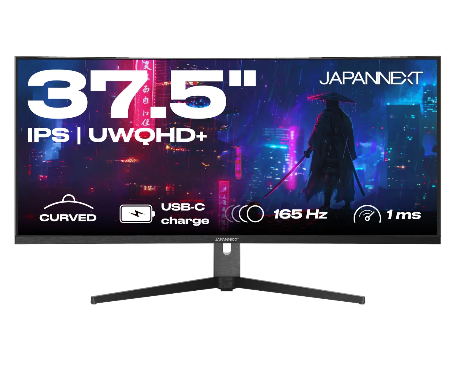 Monitor de PC curvo | 37,5&quot; | UWQHD+ | 144Hz | USB-C (+ carga de 65W)