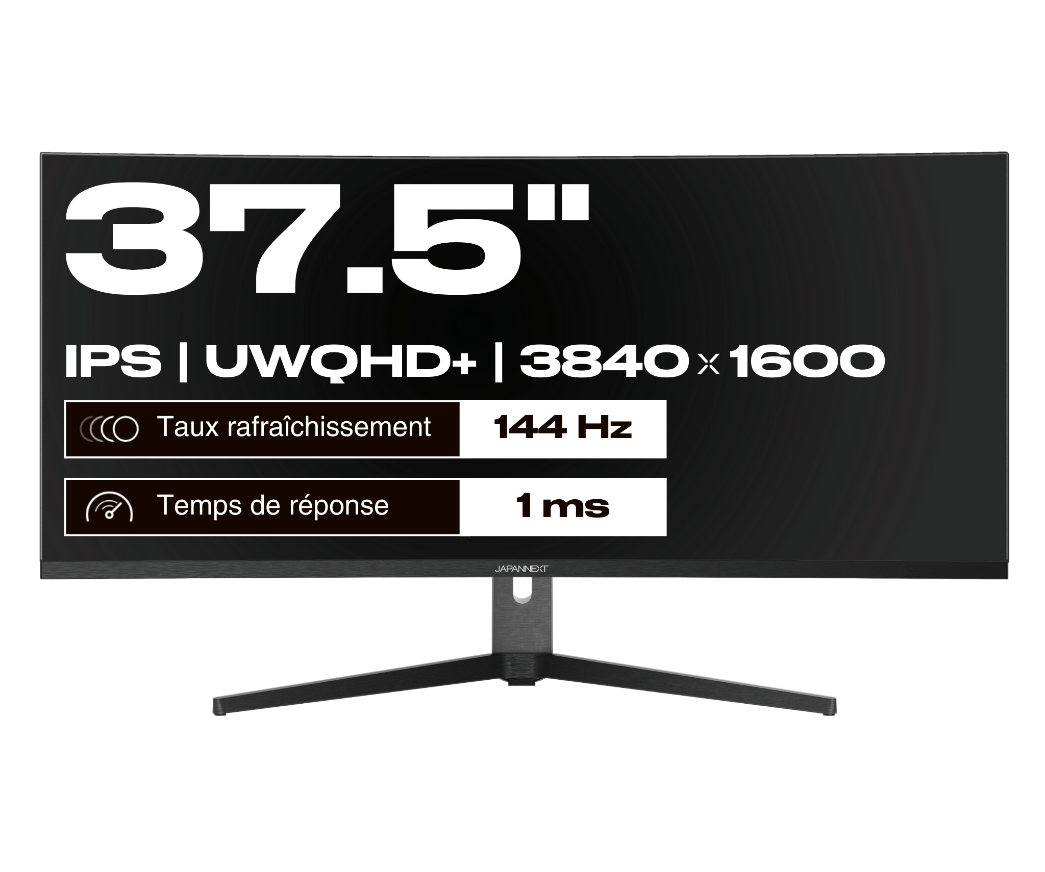 Monitor de PC curvo | 37,5&quot; | UWQHD+ | 144Hz | USB-C (+ carga de 65W)