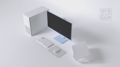 Monitor Gaming | 23,8&quot; | IPS | FHD | 120 Hz | Azul pastel