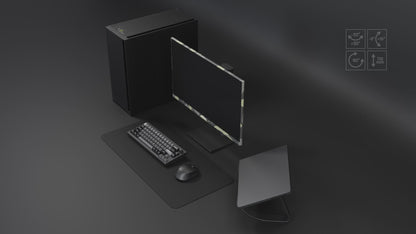 Monitor Gaming | 23,8" | IPS | FHD | 200 Hz | HSP | Camuflaje