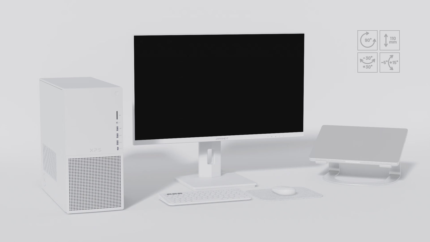 Monitor de PC para oficina | 27&quot; | 4K UHD | USB-C (+ carga de 65W)