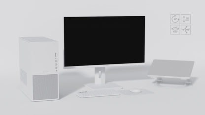 Monitor de PC para oficina | 27&quot; | 4K UHD | USB-C (+ carga de 65W)