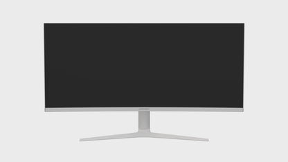 Monitor de PC curvo | 34&quot; | UWQHD | IPS | Blanco